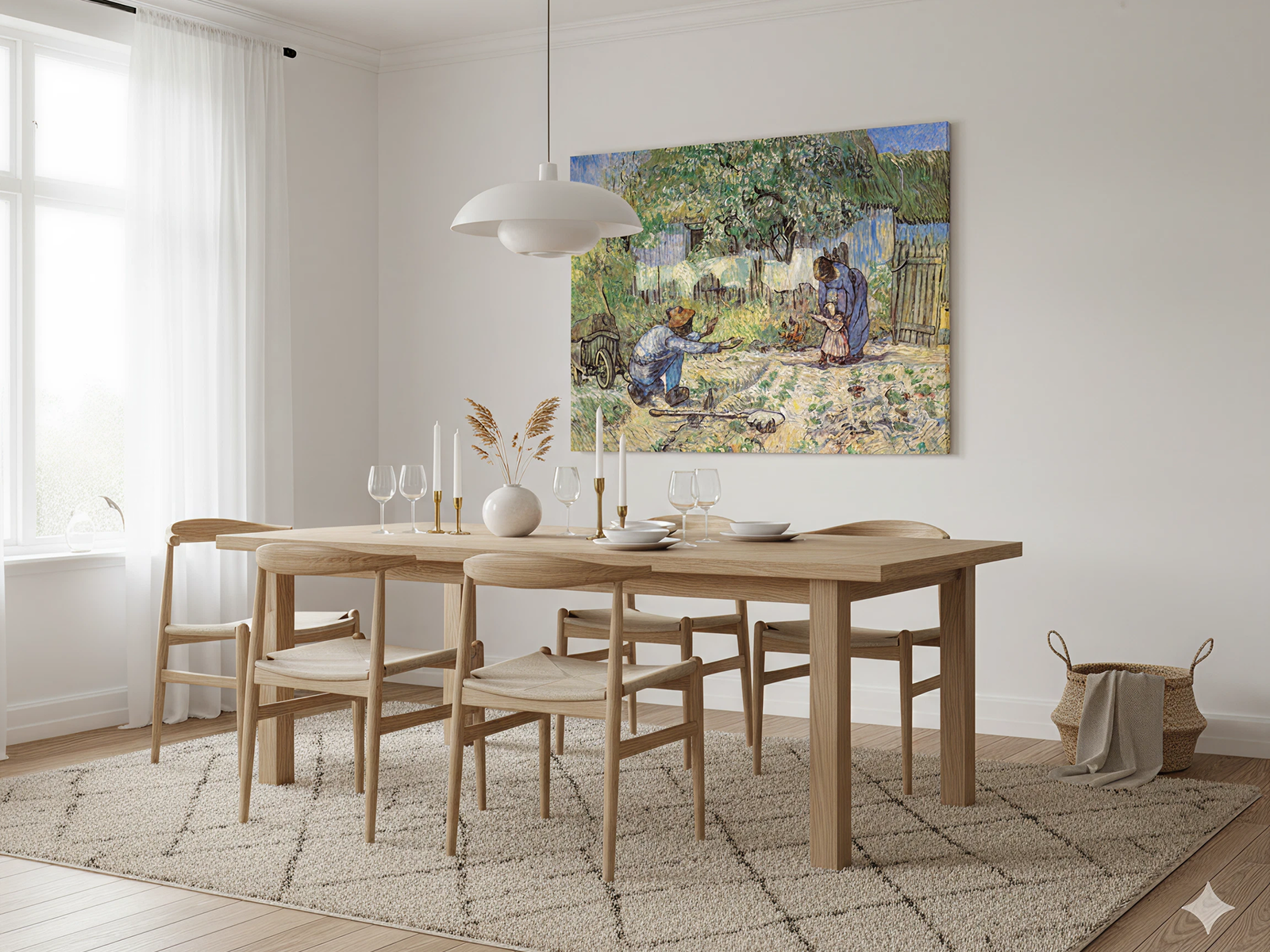 First Steps (after Millet)