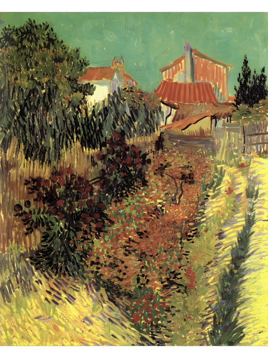 Garden behind a House