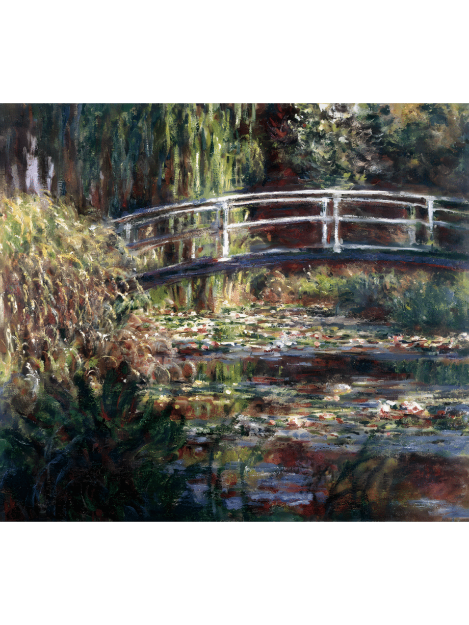 Water Lily Pond, Harmony in Rose