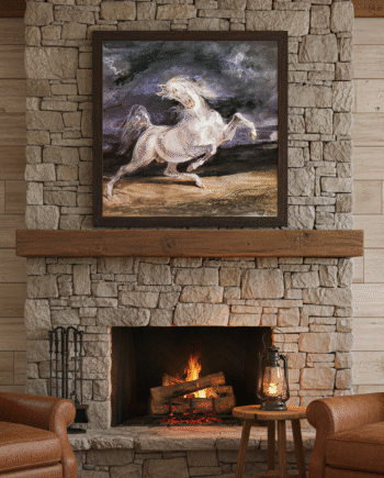 Horse Frightened by a Storm02