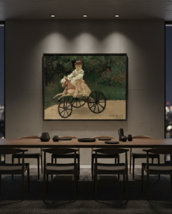 Jean Monet on His Mechanical Horse1
