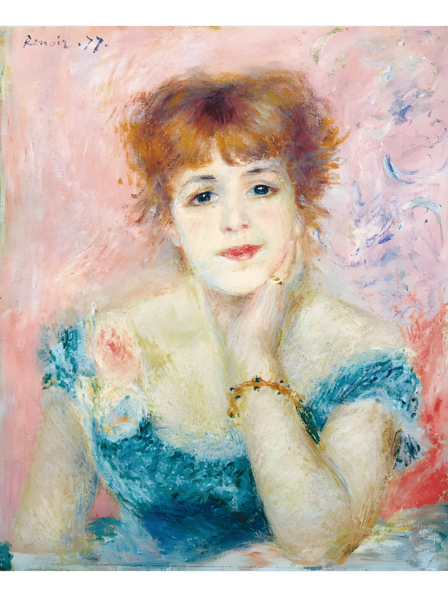 Portrait of Jeanne Samary
