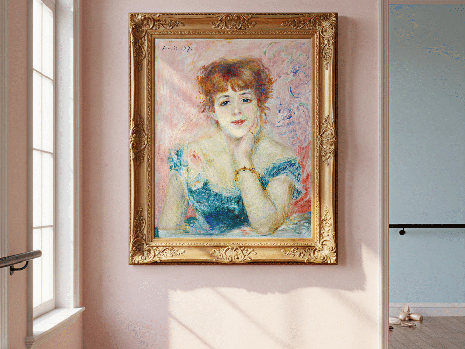 Portrait of Jeanne Samary