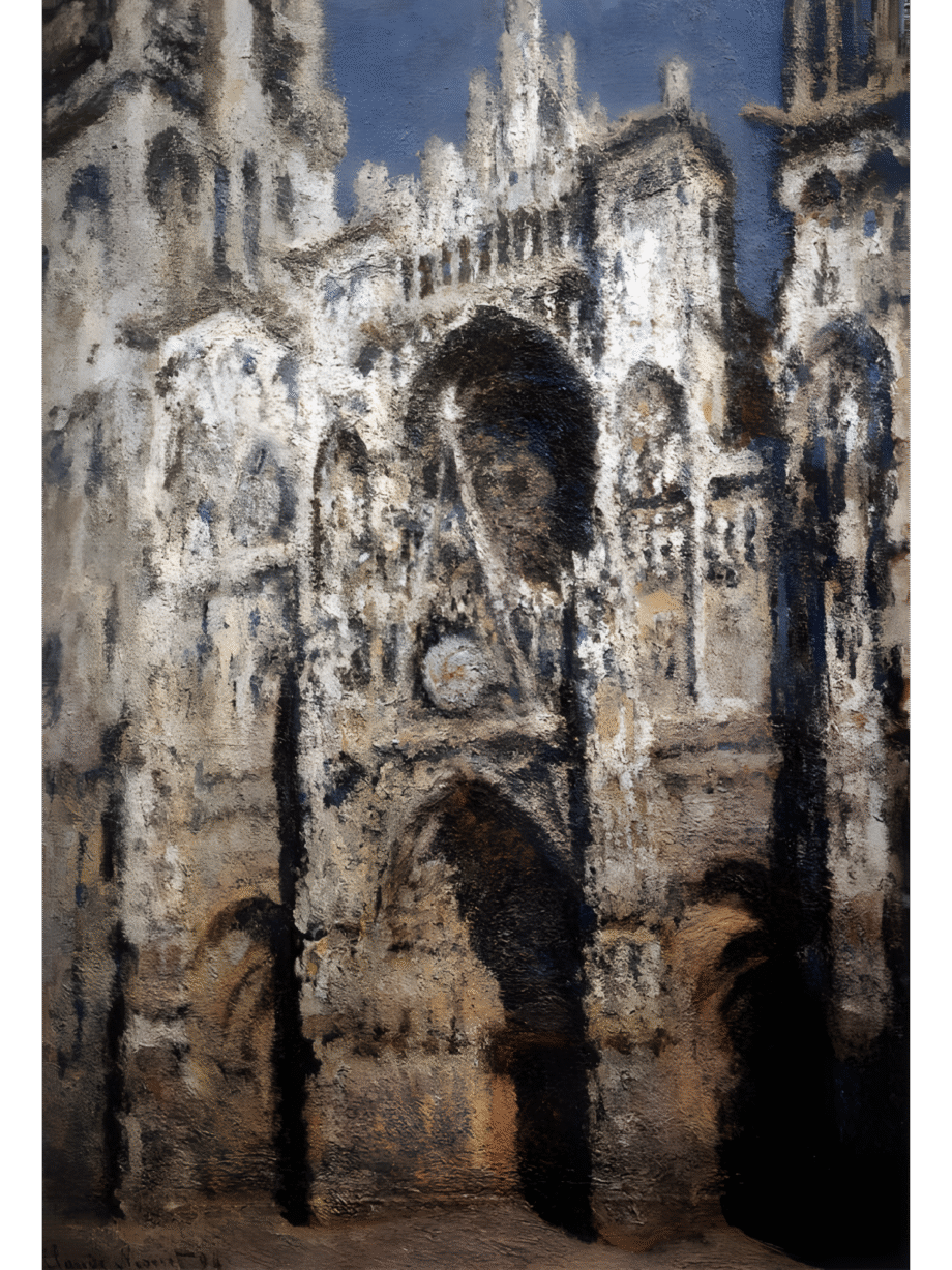 Rouen Cathedral in Full Sunlight
