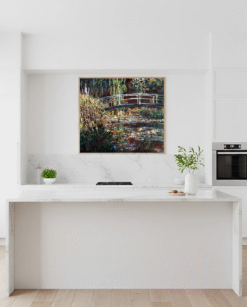 Water Lily Pond, Harmony in Rose