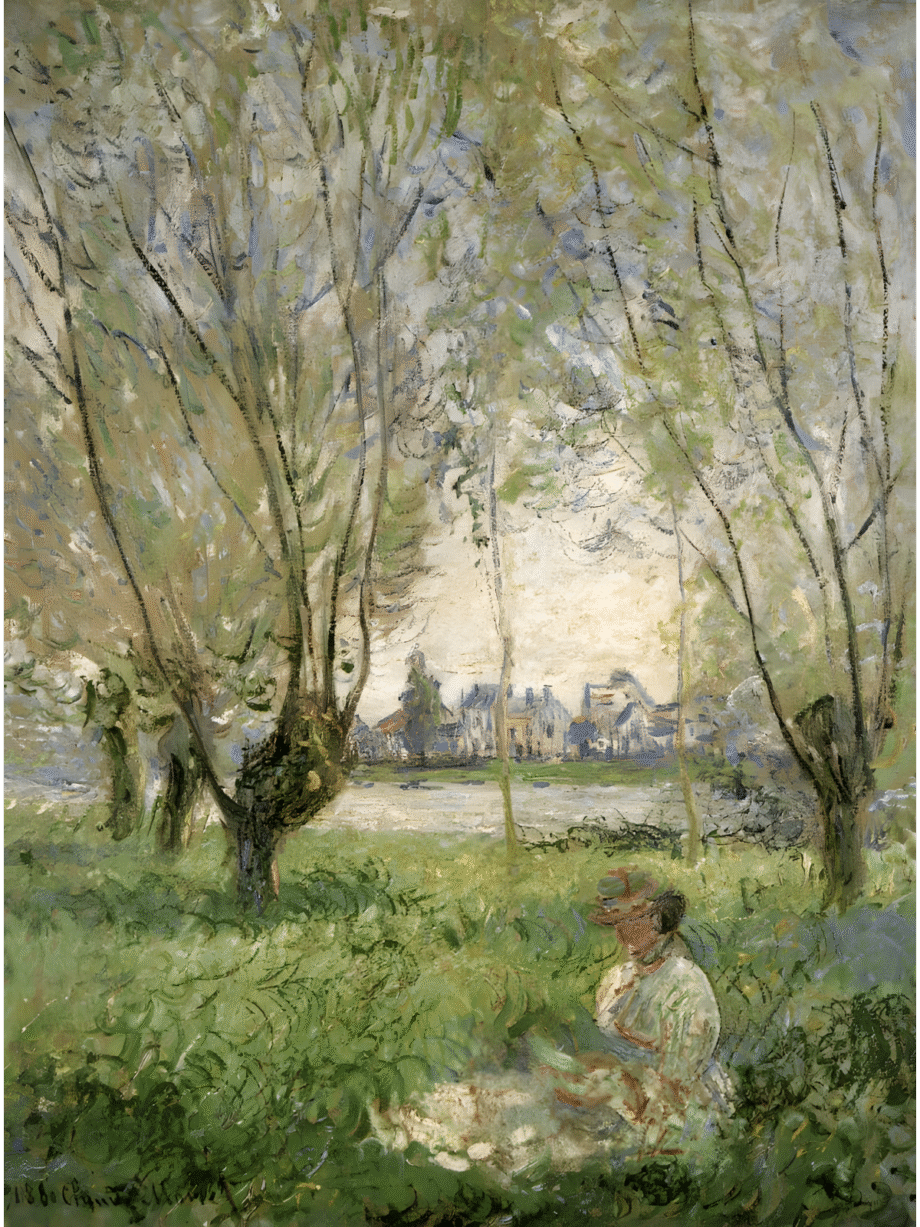 Woman Seated under the Willows