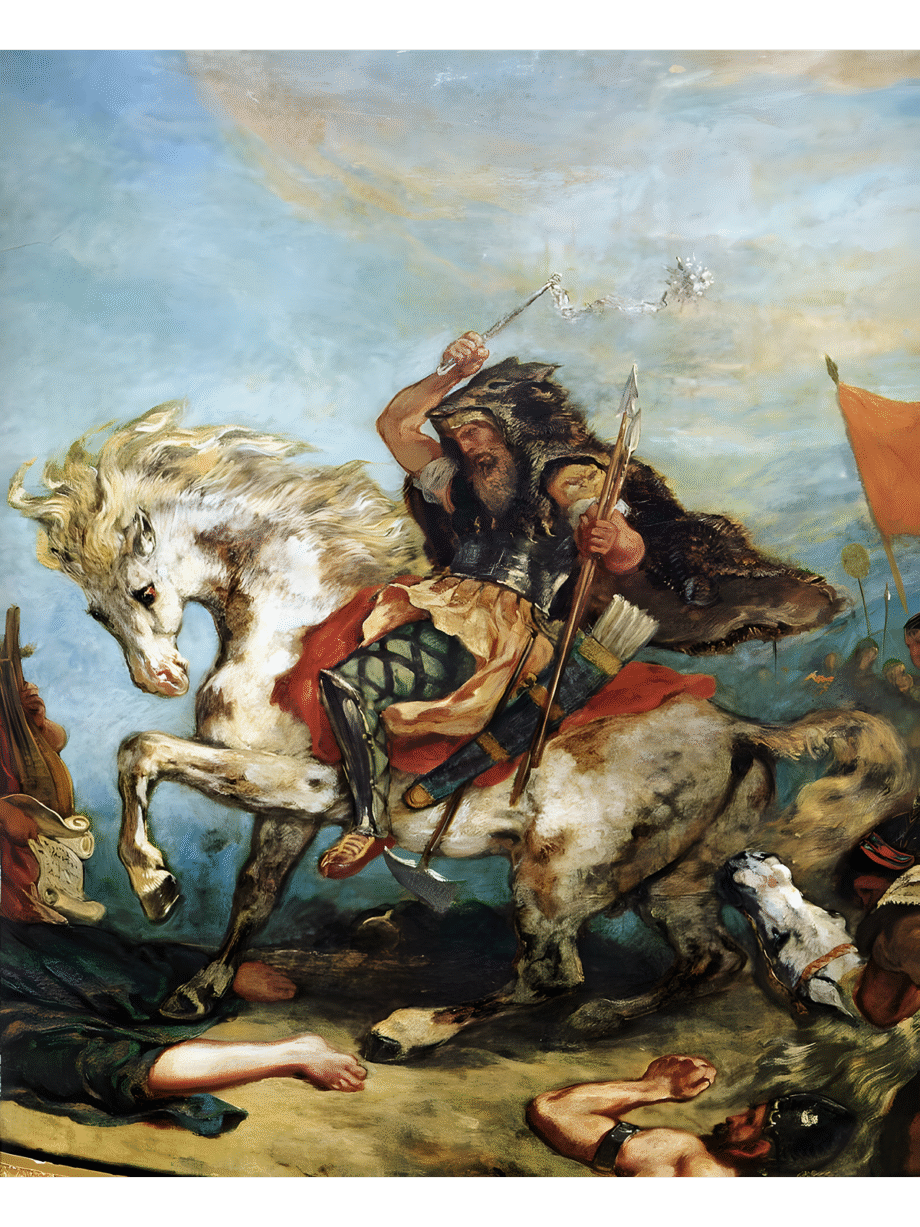 Attila and his Hordes Overrun Italy and the Arts