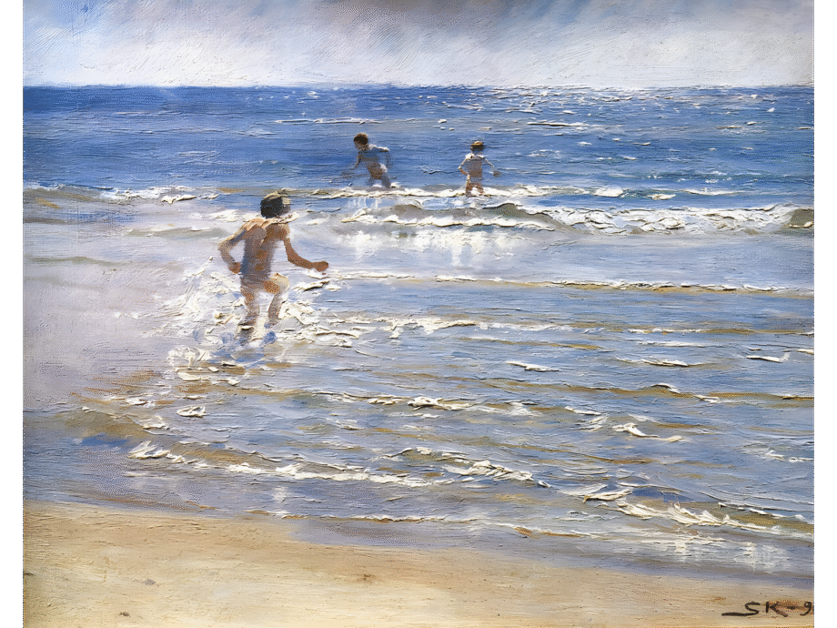 Bathing Children