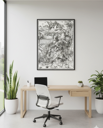 Holy Family with Three Hares-1