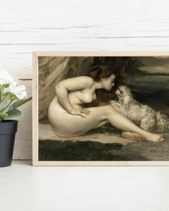 Nude Woman with Dog (2)