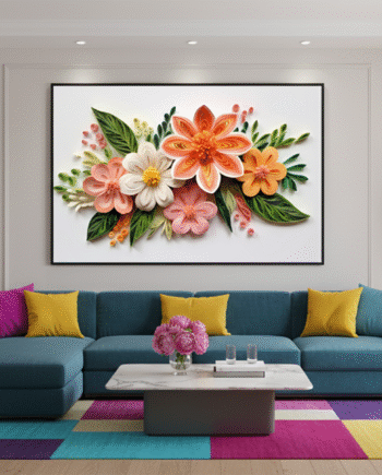 Arte em Papel Floral 2