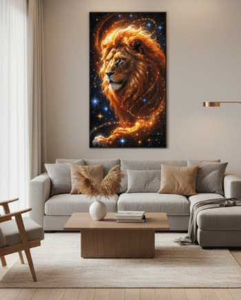 Leão Cósmico Dourado 2