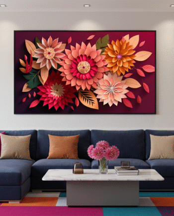 Outono Floral Escuro 2