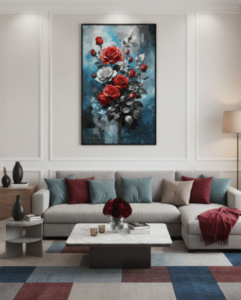 Rosas Vermelhas e Brancas 2