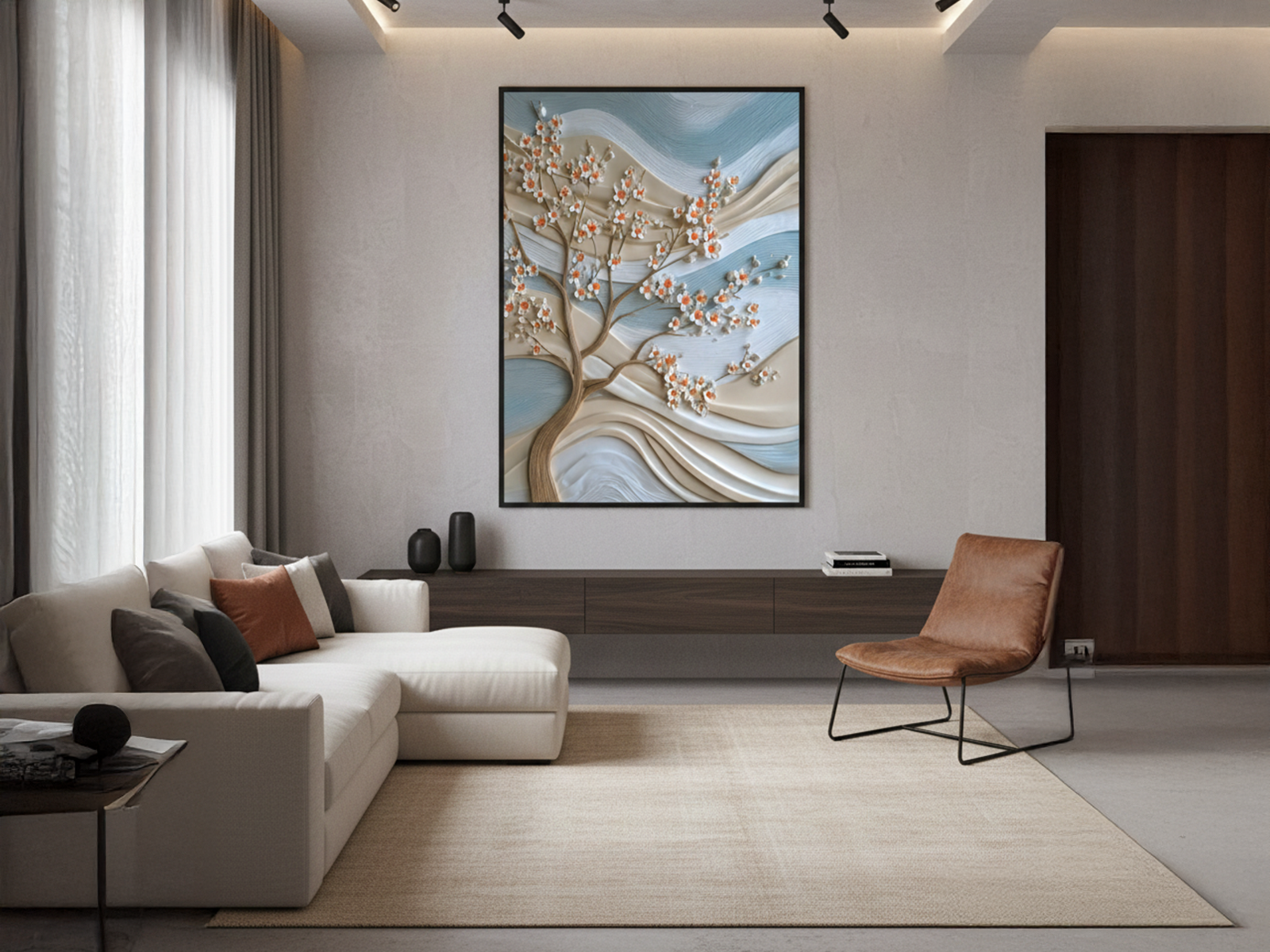 Árvore de Flores em 3D 2