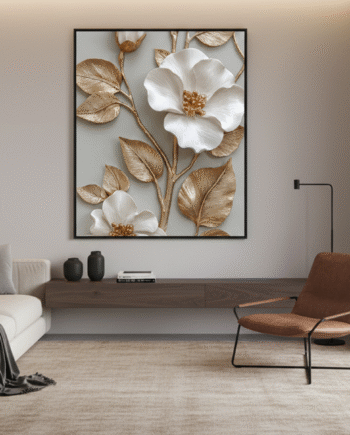 Magnólia Branca e Dourada 2