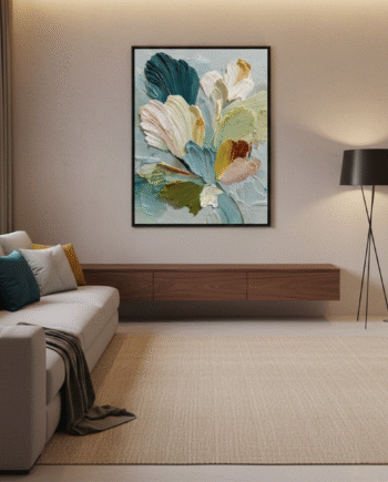 Pétalas em Relevo Suave 2